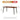 WEIMEI Lira Elegant Vintage Design Dining Table Set from WEIMEI