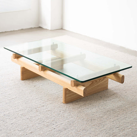 SOOGOOD Kaori Elegant Nordic Solid Wood Coffee Table from SOOGOOD