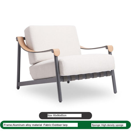 DIME GARDEN Isolde Deluxe Rainproof Rattan Outdoor Lounge Set from DIME GARDEN