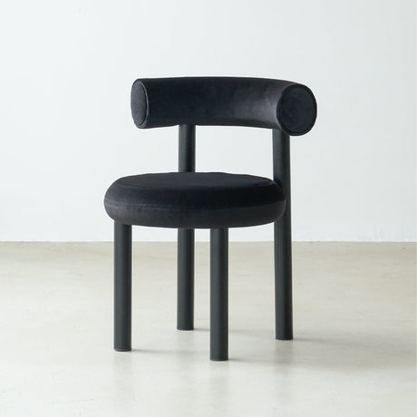 SOOGOOD Zenobia Minimalist Chubby Chair Stainless Steel Study Chair from SOOGOOD