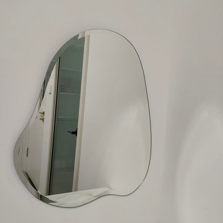 ROOMHOME Zyra Irregular Design Round Bathroom Mirror from ROOMHOME