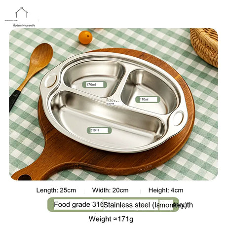 MH Isabella Eco-Friendly Durable Childrens Dinner Plate from MH