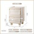 NIYE Calypso Minimalist Nordic Bedroom Storage Side Cabinet from NIYE