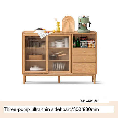 GENJI Hiroshi Sleek Wooden Storage Kitchen Cabinet from GENJI