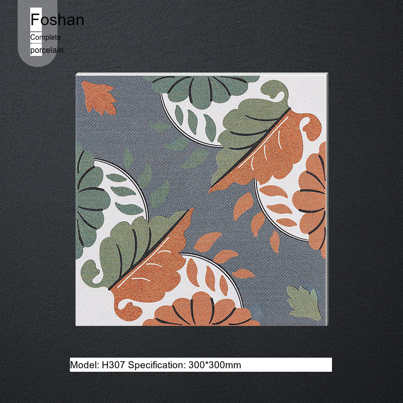LOFTWELL Amadora Vibrant Retro Tile Kitchen Wall Tile from LOFTWELL