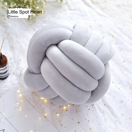 LITTLE DOVE Marisol Playful Cozy Round Pillow Decor from LITTLE DOVE