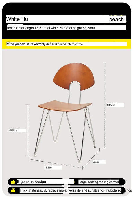 ABOUT WHITE Elowen Elegant Vintage Dining Chair from ABOUT WHITE