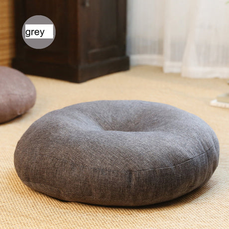 PAULOWNIA Takamatsu Cozy Thick Circular Cushion Meditation Futon from PAULOWNIA