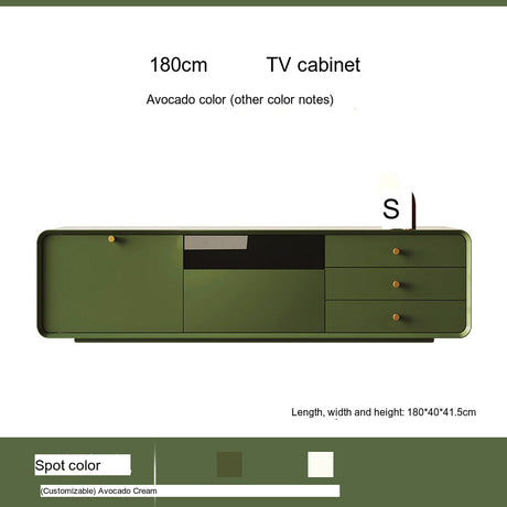 KOCU HOME Ulises Modern Minimalist Solid Wood TV Cabinet Coffee Table Combination from KOCU HOME