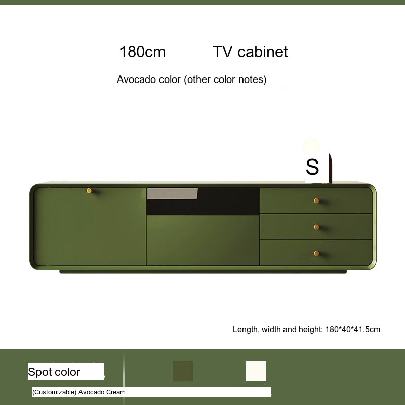 KOCU HOME Ulises Modern Minimalist Solid Wood TV Cabinet Coffee Table Combination from KOCU HOME