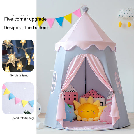 LITTLE DOVE Amaya Whimsical Indoor Castle Tent from LITTLE DOVE