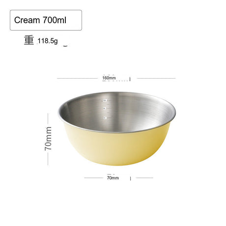 SUCO Akihiko Elegant Stainless Steel Salad Bowl from SUCO