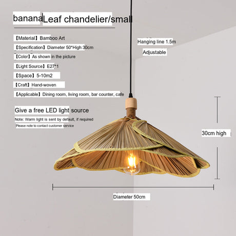 BOJI Kaori Elegance Bamboo Lantern Living Room Light from BOJI