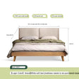 GENJI Kintsugi Elegant Scandinavian Design Natural Wood Double Modern Furniture from GENJI
