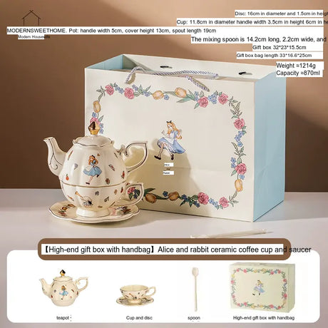 MH Isolde Elegant Porcelain Teapot Set from MH