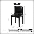 NIYE Zephyr Hollow Backrest Thickened Outdoor Chair from NIYE