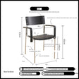 NIYE Marcellus Elegant Solid Wood Leisure Chair from NIYE