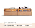 GENJI Haruki Contemporary Solid Wood TV Cabinet from GENJI