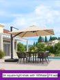 ZIYE Ryuichi Stylish Solar-Powered Umbrella Villa from ZIYE