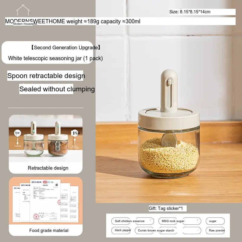 MH Isadora Versatile Storage Kitchen Seasoning Box from MH