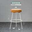ABOUT WHITE Marcellus Elegant Luxury Bar Stool from ABOUT WHITE