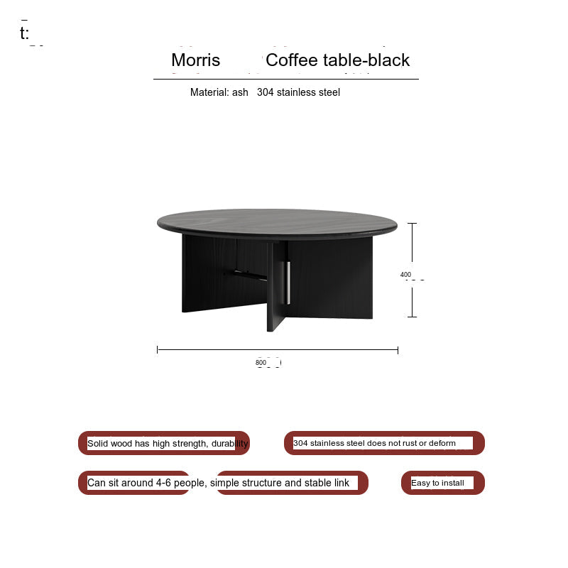TELLS Alhambra Compact Retro Bauhaus Coffee Table from TELLS