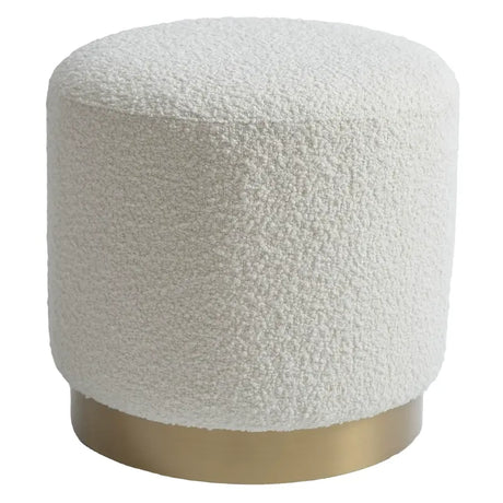 SOOGOOD Akira Cozy Fabric Short Stool from SOOGOOD
