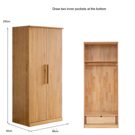 BAIYA SHUNAN Yuki Elegant Open-Gate Wardrobe from BAIYA SHUNAN