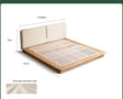 GENJI Harukaze Minimalist Solid Wood Platform Bed from GENJI