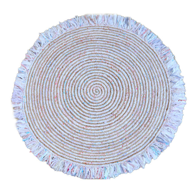 MOXI Calypso Elegant Round Carpet Coffee Table Light Luxury Bedroom Bedside Special Offer Until Sold Out from MOXI