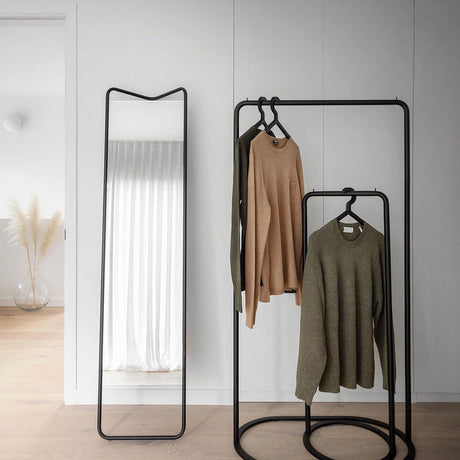 ROOMHOME Elysian Tri-Faceted Space-Saving Floor Mirror from ROOMHOME