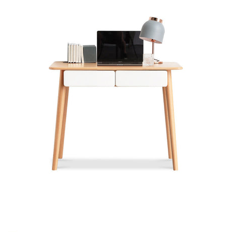 GENJI Akihiko Minimalist Solid Wood Writing Desk from GENJI