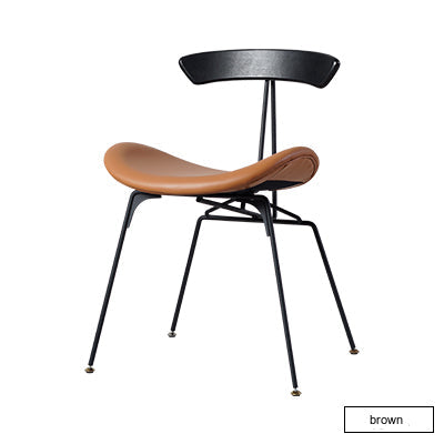 NIYE Lysander Retro Industrial Iron Dining Chair from NIYE