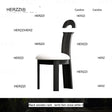 HERZZI Alaric Elegant Solid Wood Dining Chair from HERZZI