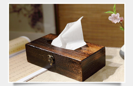 PAULOWNIA Kenji Eco-Friendly Rectangular Wooden Storage Box from PAULOWNIA