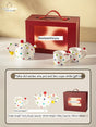 MH Isolde Elegant Ceramic Tea Pot Set Wedding Gift from MH