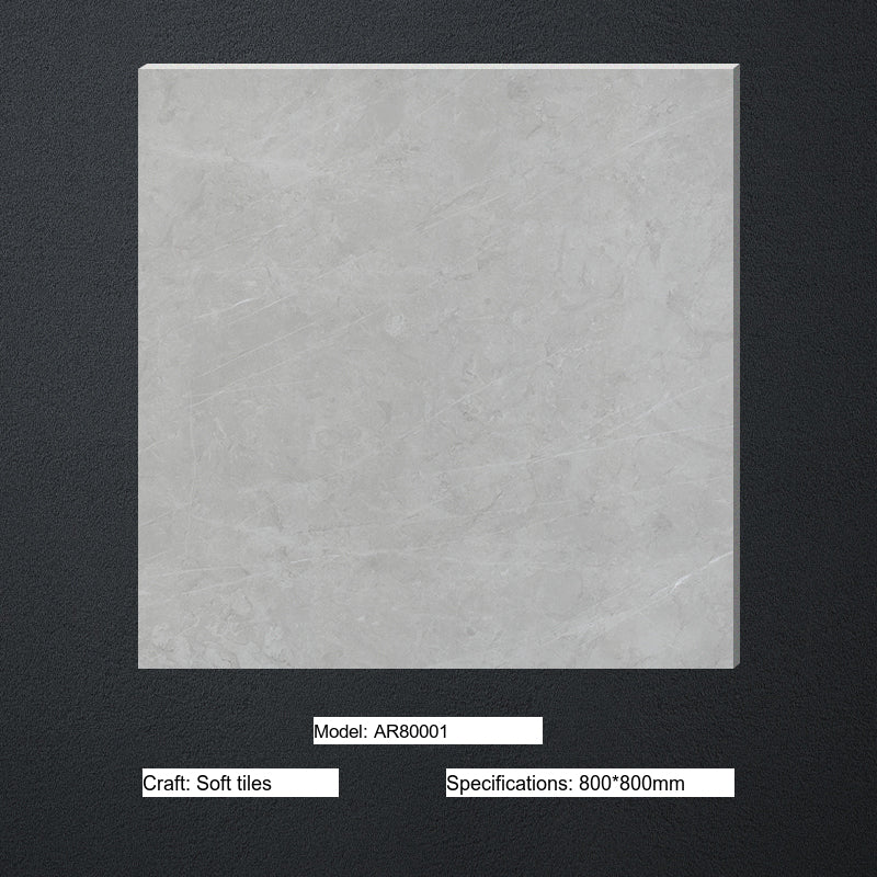 LOFTWELL Alhambra Modern Gray Soft Cement Floor Tile from LOFTWELL