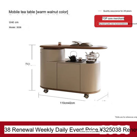 QUANMU Isolde Versatile Rotating Side Table from QUANMU