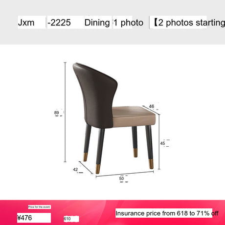 QUANMU Seraphina Elegant Italian Retro Dining Chair from QUANMU