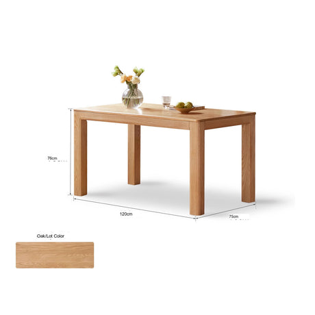GENJI Tetsuya Elegant Solid Wood Dining Table Set from GENJI