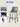 CAROCC Isolde Luxe Modern Bar Stool from CAROCC