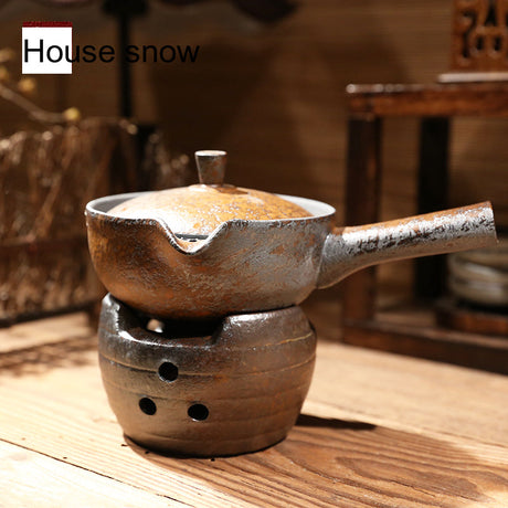 PAULOWNIA Haruto Elegant Handmade Ceramic Tea Set from PAULOWNIA