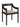 GENJI Tanaka Rustic Handcrafted Armrest Dining Chair from GENJI