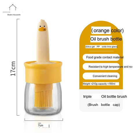 MH Yamaguchi Versatile Food-Grade Oil Brush from MH