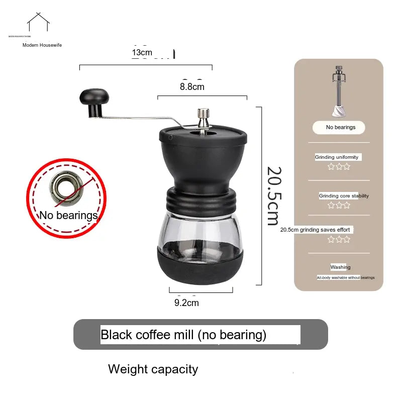 MH Elanora Compact Manual Coffee Grinder Machine from MH