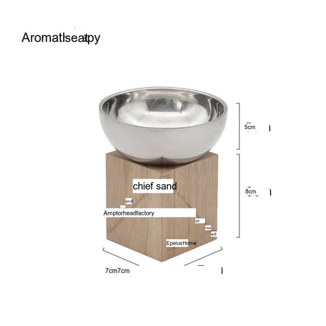 EPIUS Marisol Minimalist Aromatherapy Stainless Steel Storage Box from EPIUS