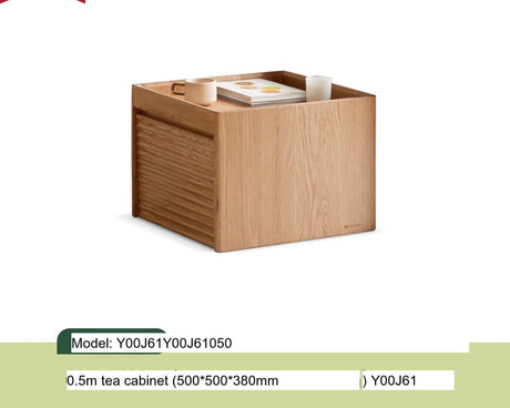 GENJI Hiroshi Minimalist Oak Coffee Table from GENJI
