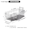 SUCO Haruki Space-Saving Stainless Steel Drying Rack from SUCO