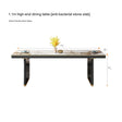 QUANMU Santiago Luminescent Rectangular Luxury Table from QUANMU