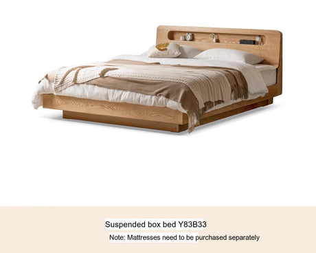 GENJI Yuzuki Minimalist Wooden Bed Storage Box Modern Design from GENJI